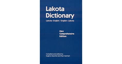English-Lakota Dictionary