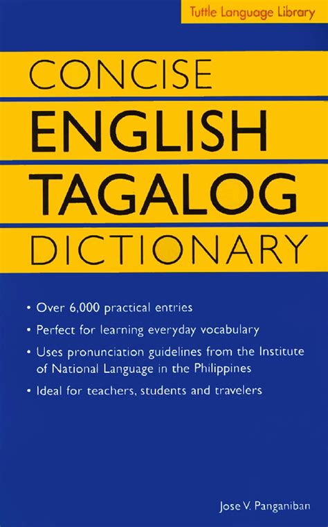 English-Tagalog dictionary