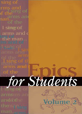 Epics for Students, Volume 2