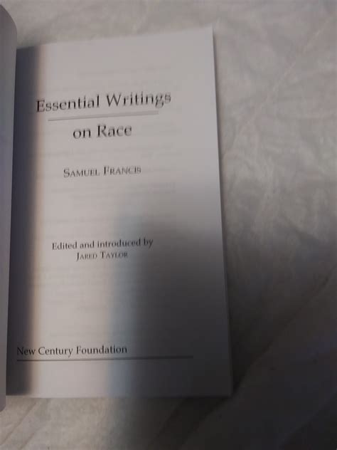 Essential Writings on Race