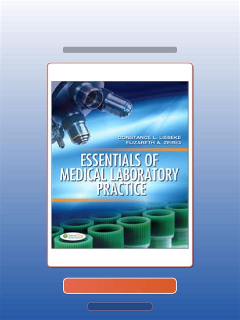 Essentials of Medical Laboratory Practice