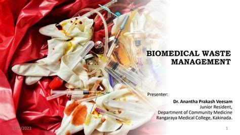 Evaluation of Biomedical Waste Management System