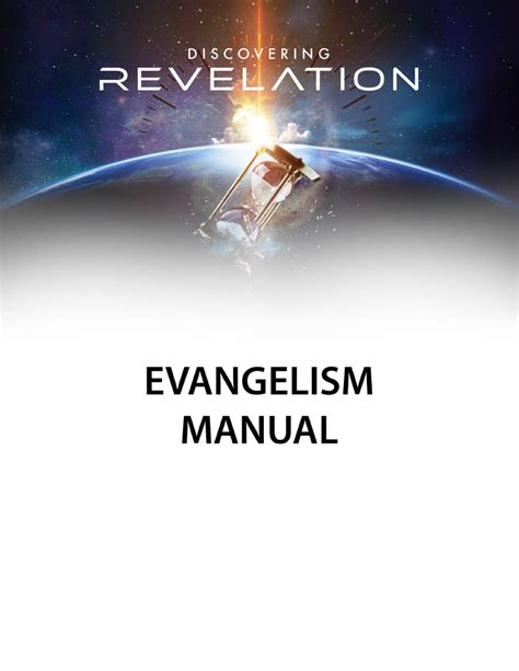 Evangelism Ministries -- Planning Handbook