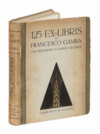 Ex libris Francesco Gamba.