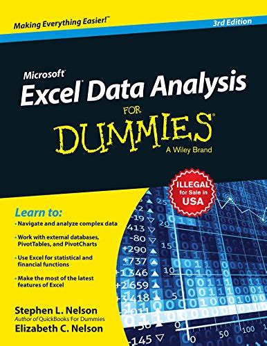 Excel Data Analysis For Dummies