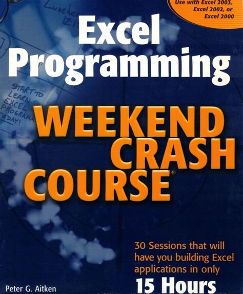 Excel Programming Weekend Crash Course