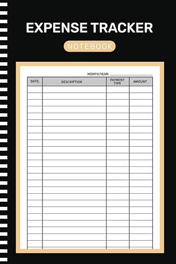 Expense Tracker Notebook: Expense Ledger
