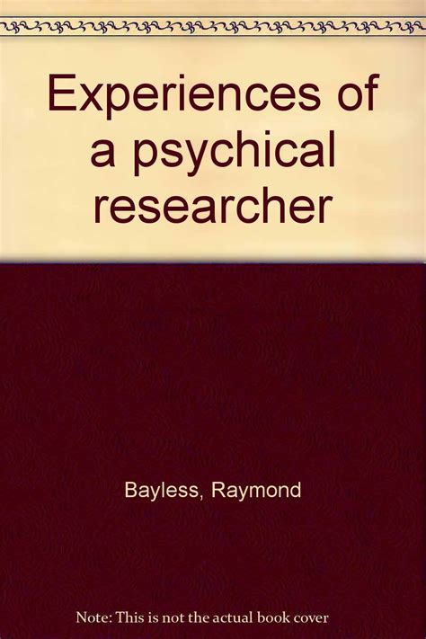 Experiences of a Psychical Researcher