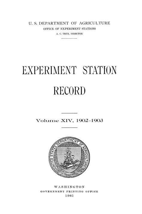 Experiment Station Record, Volume 23