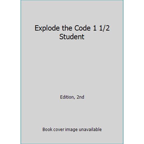 Explode the Code 1