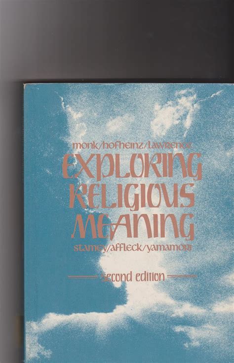 Exploring Religious Meaning