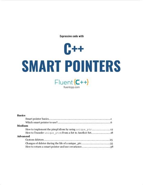 Expressive code with C++ smart pointers