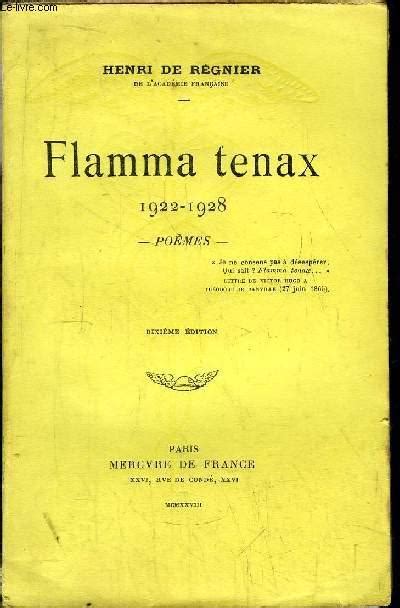 FLAMMA TENAX