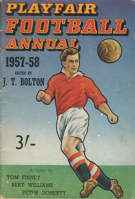 FOOTBALL ANNUAL SEASON 1957/58.