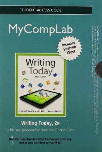 FORMS OF WRITING AND MYCOMPLAB RVP