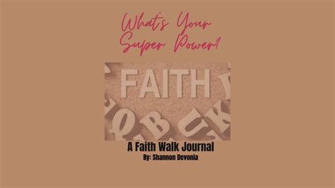 Faith Walk Journal