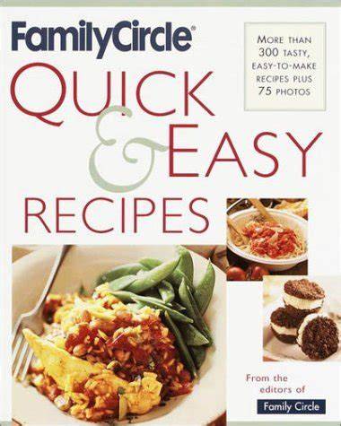 Family Circle Quick and Easy Recipes