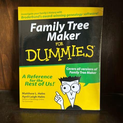 Family Tree Maker For Dummies