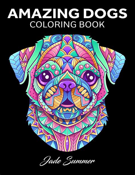 Fantastic Dogs: Coloring Book