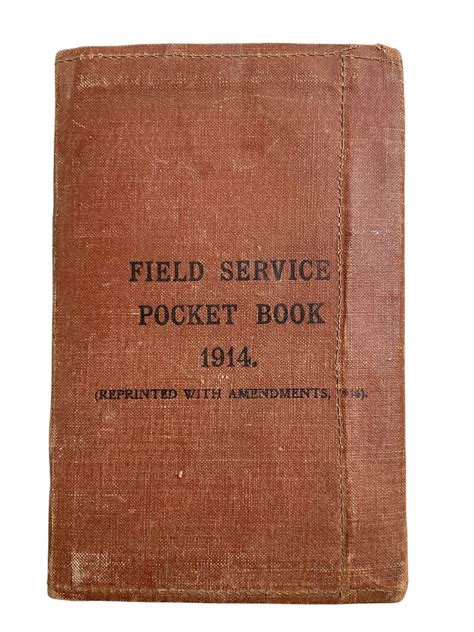 Field Service Pocket Book 1914