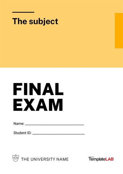 Final Exam