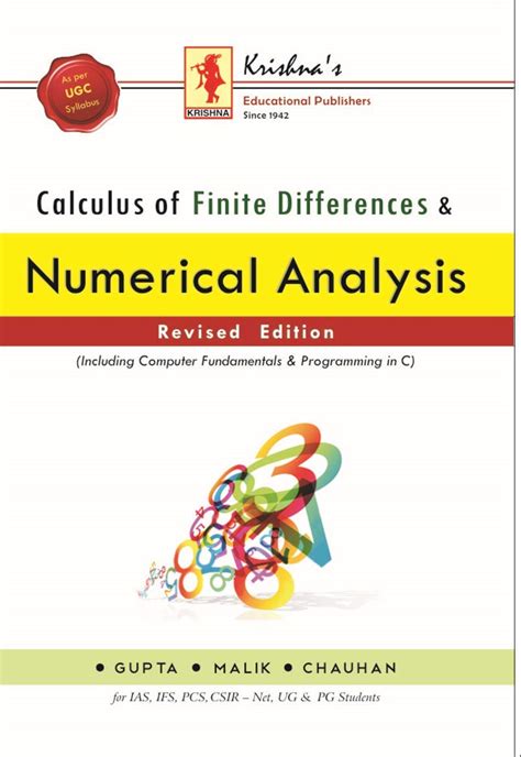 Finite Difference and Numerical Analysis