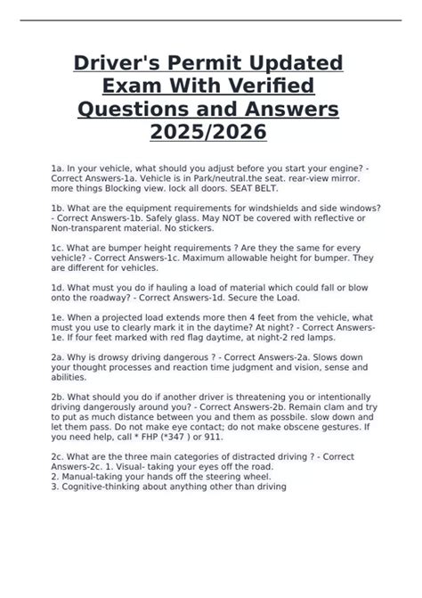 Florida Permit Test Practice Questions 2026