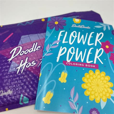 Flower Power Coloring Book: Beautiful, Floral Pictures