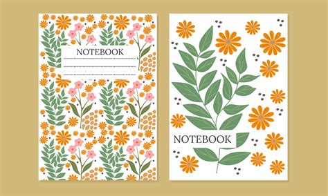 Flower notebook