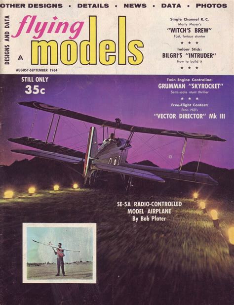 Flying Models August 1975