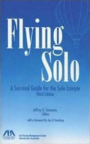 Flying Solo