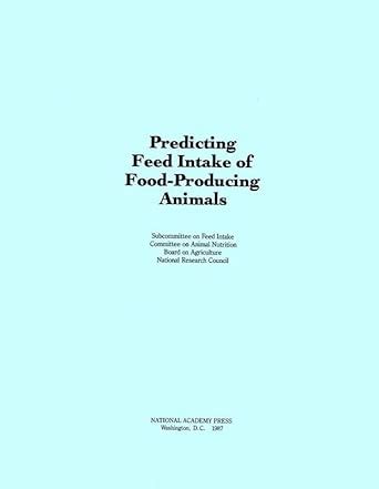 Food Producing Animals