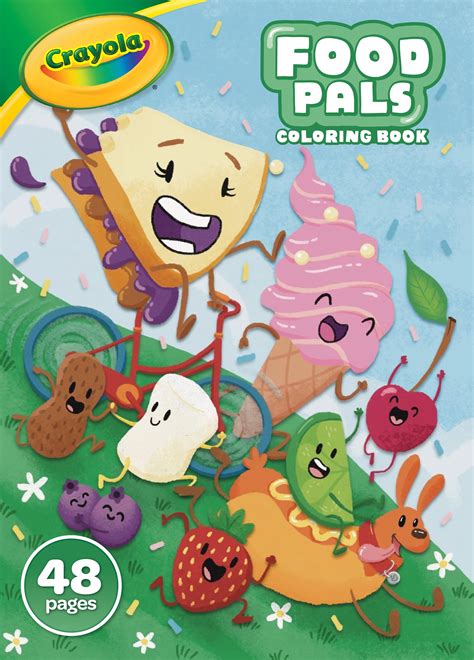 Foodie Pals Coloring Book