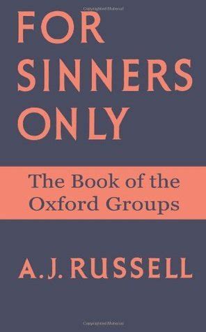 For Sinners Only