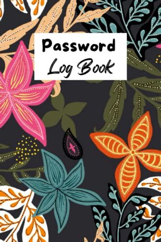 Forgetful AF Password Log Book