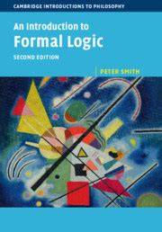 Foundations of Formal Logic