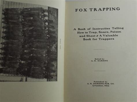 Fox Trapping