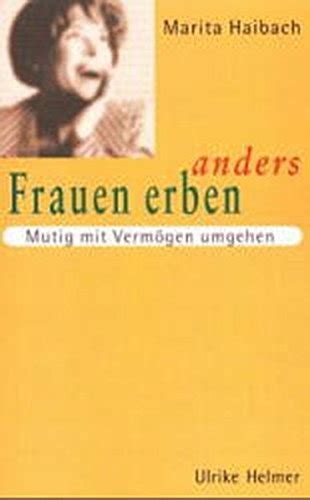 Frauen erben anders.