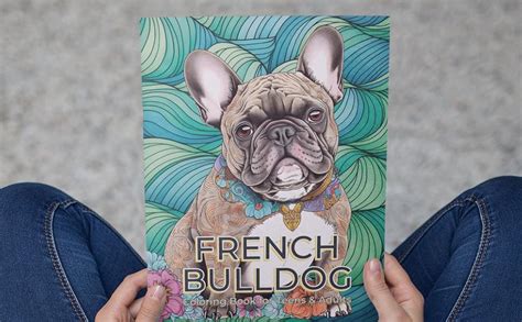 French Bulldog - Coloring Book for adults