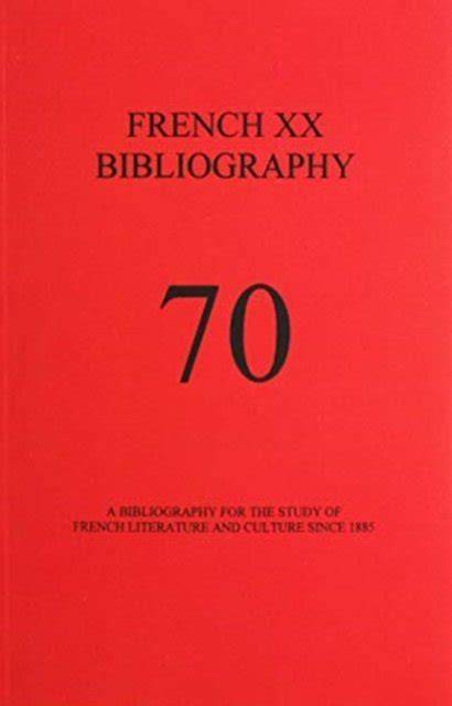 French VII Bibliography Issue 10