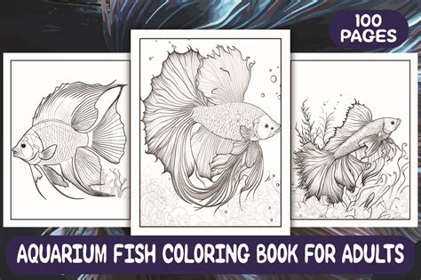 Freshwater Fish Coloring Book: Fish Coloring Book