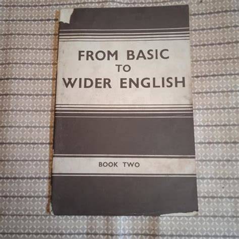 From Basic to Wider English: Bk. 1