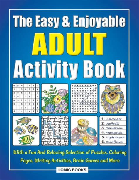 Fun Adult Activity Book: 57 Puzzles