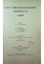 GAS CHROMATOGRAPHY ABSTRACTS 1965