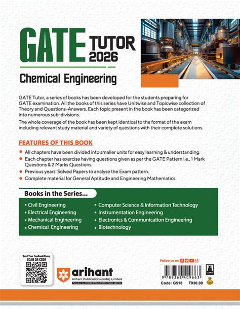 GATE Tutor 2017 Chemical Engineering