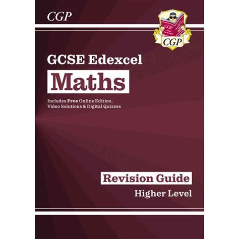 GCSE Maths Edexcel Revision Guide Higher