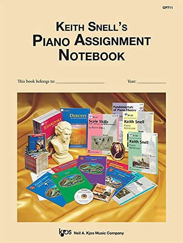 GP711 - Keith Snell's Piano Assignment Notebook