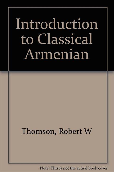 GRABAR. An Introduction to Classical Armenian.