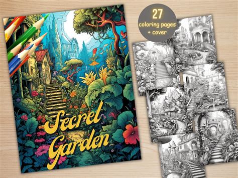 Garden: Coloring Book
