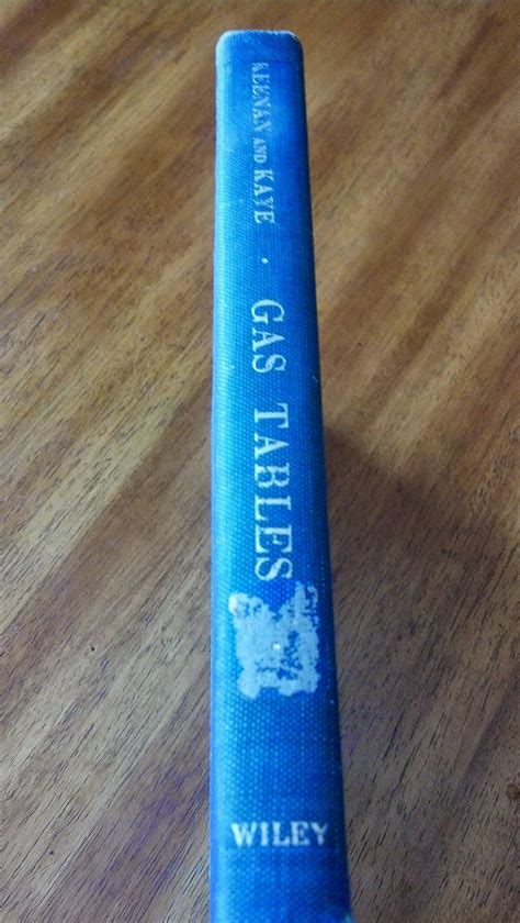 Gas Tables